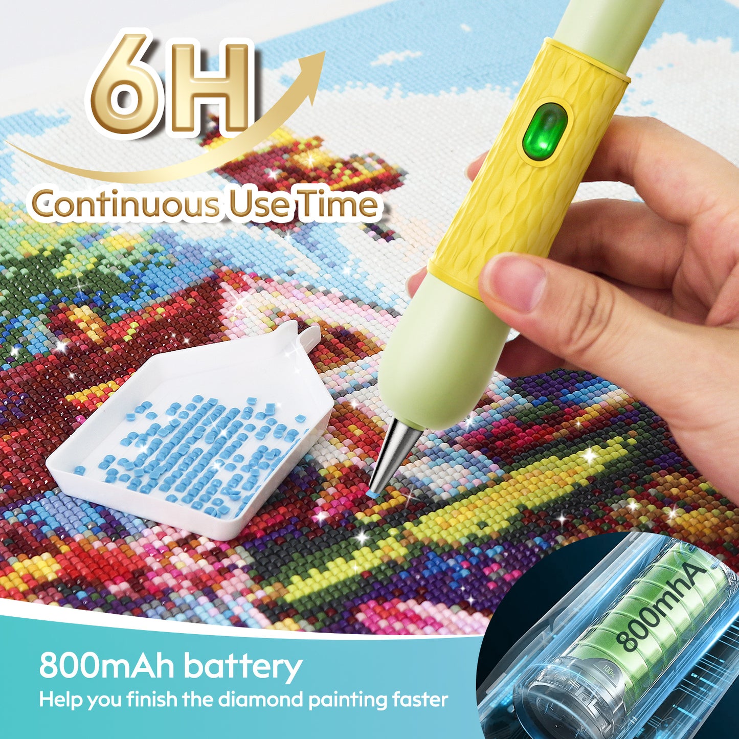 New Electric Diamond Painting Pen