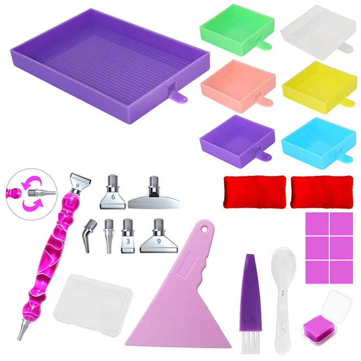DIY Multifunctional Drill Tray & Funnel Set