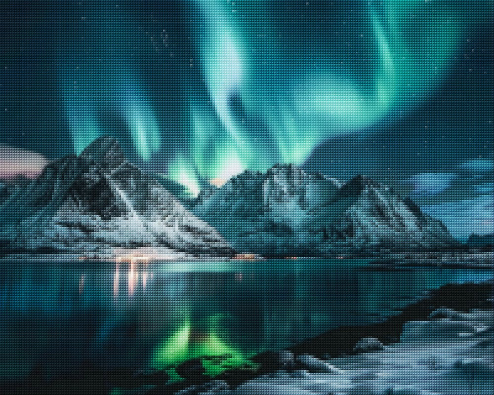 Blue Northern Lights