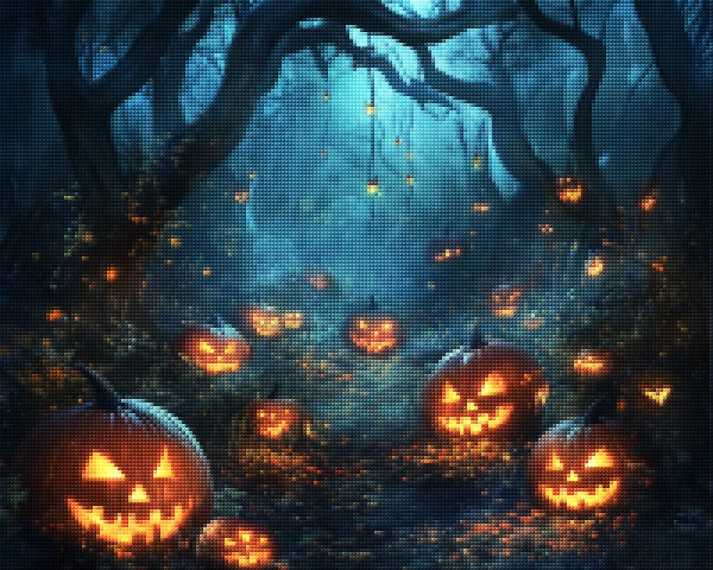 Enchanted Pumpkin Forest