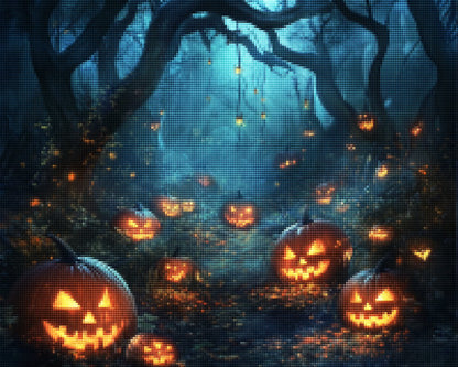 Enchanted Pumpkin Forest