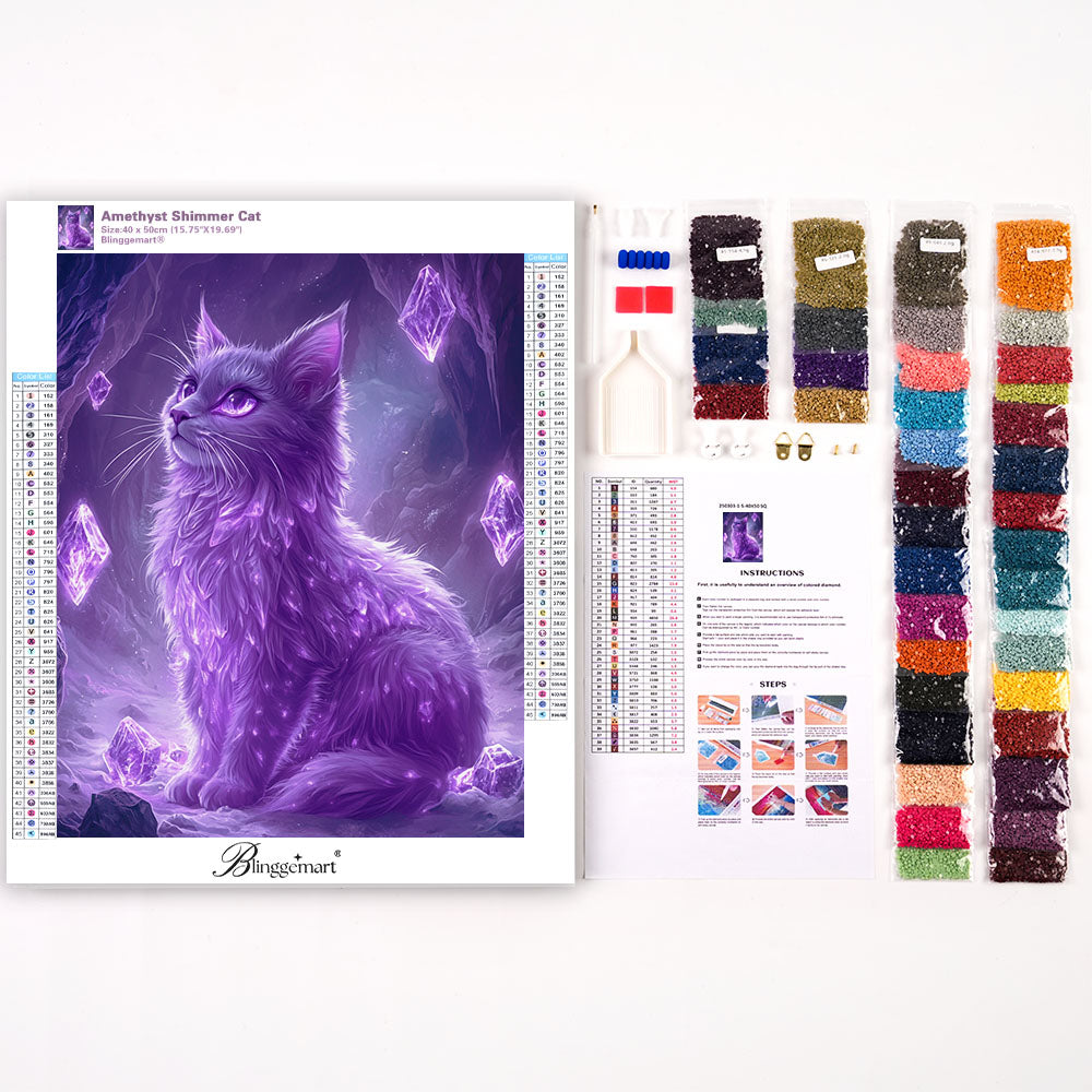 Amethyst Shimmer Cat
