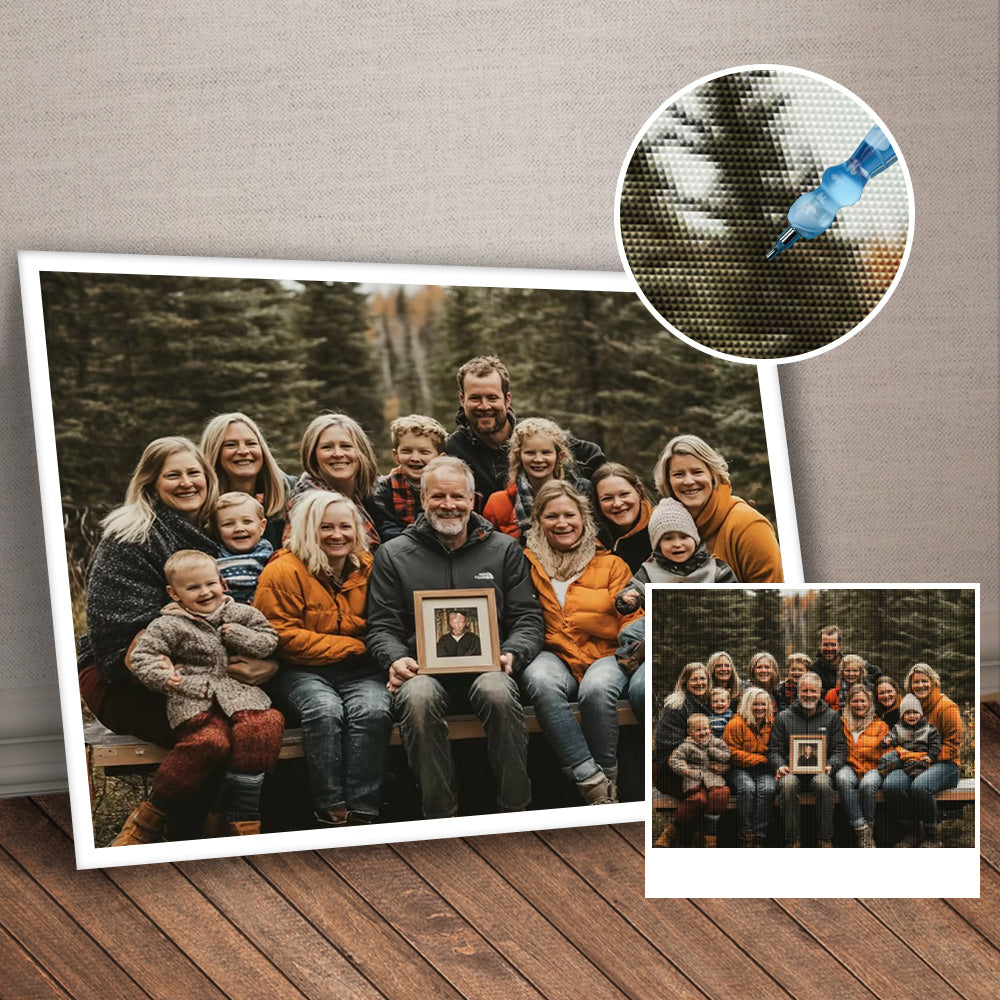 Custom DIY Diamond Painting Photo
