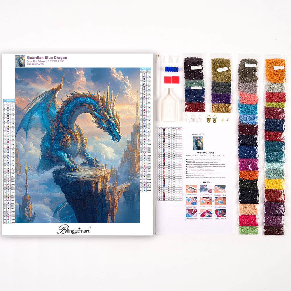 Guardian Blue Dragon