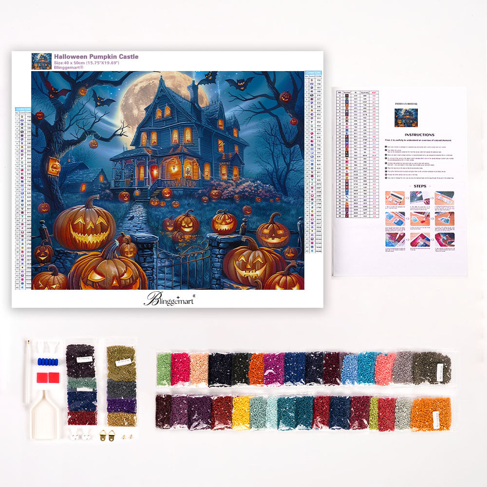 Halloween Pumpkin Castle