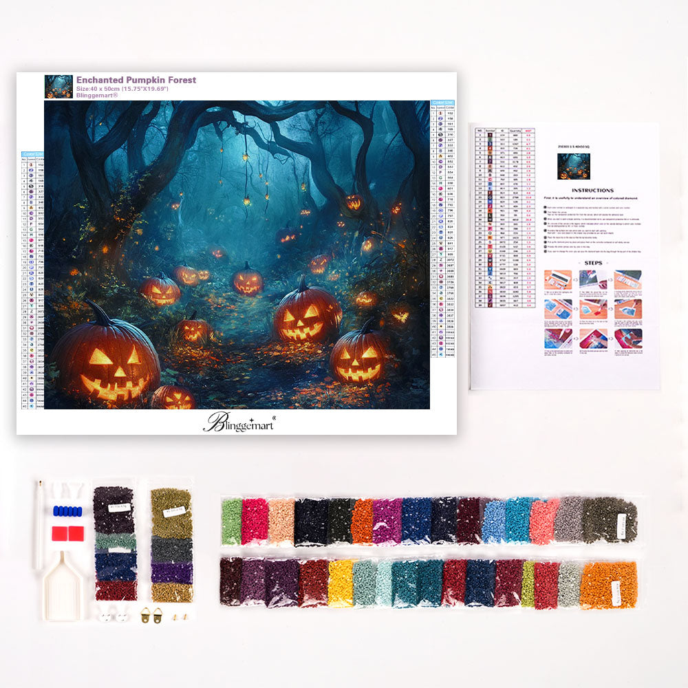 Enchanted Pumpkin Forest
