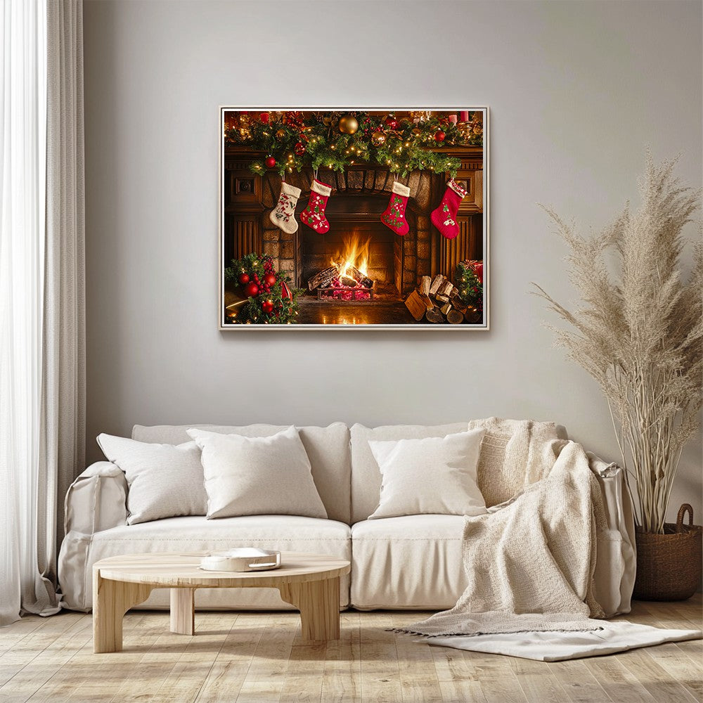 Cozy Christmas Fireplace