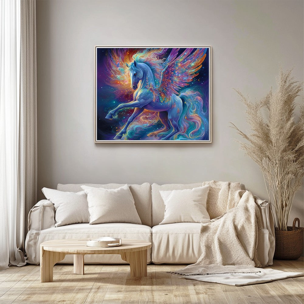 Pegasus With Glowing