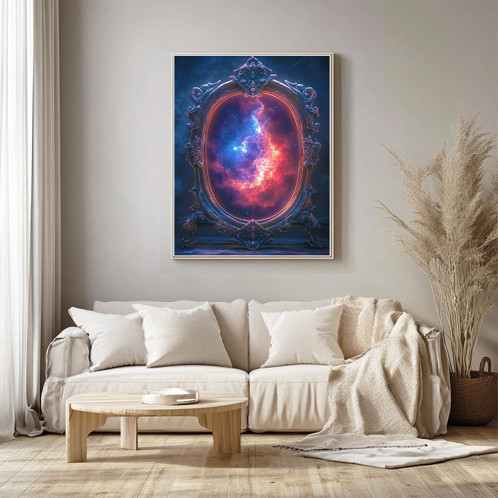Glowing Ancient Magic Mirror