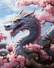 Cherry Blossom Dragon