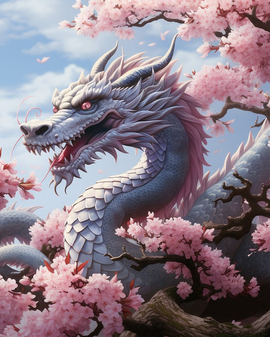 Cherry Blossom Dragon