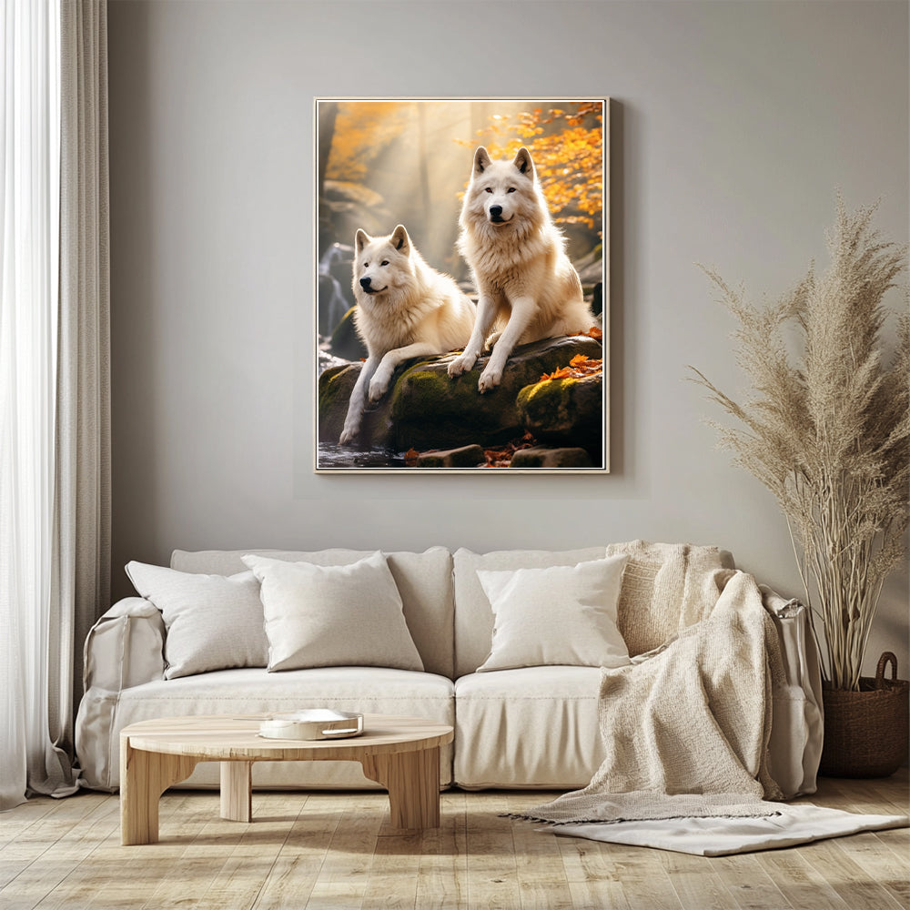 Autumn Spirit Wolves