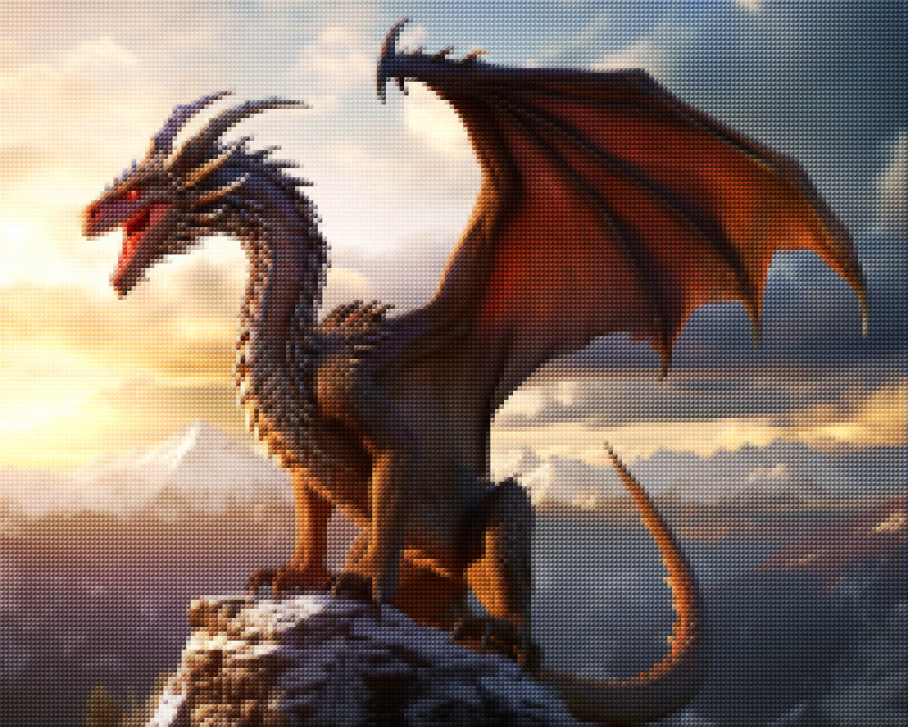 Dragon Over the Mountains