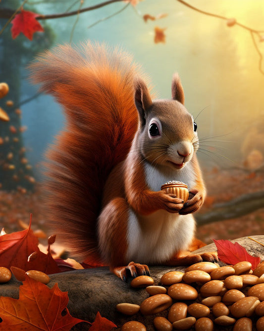Autumn Squirrel