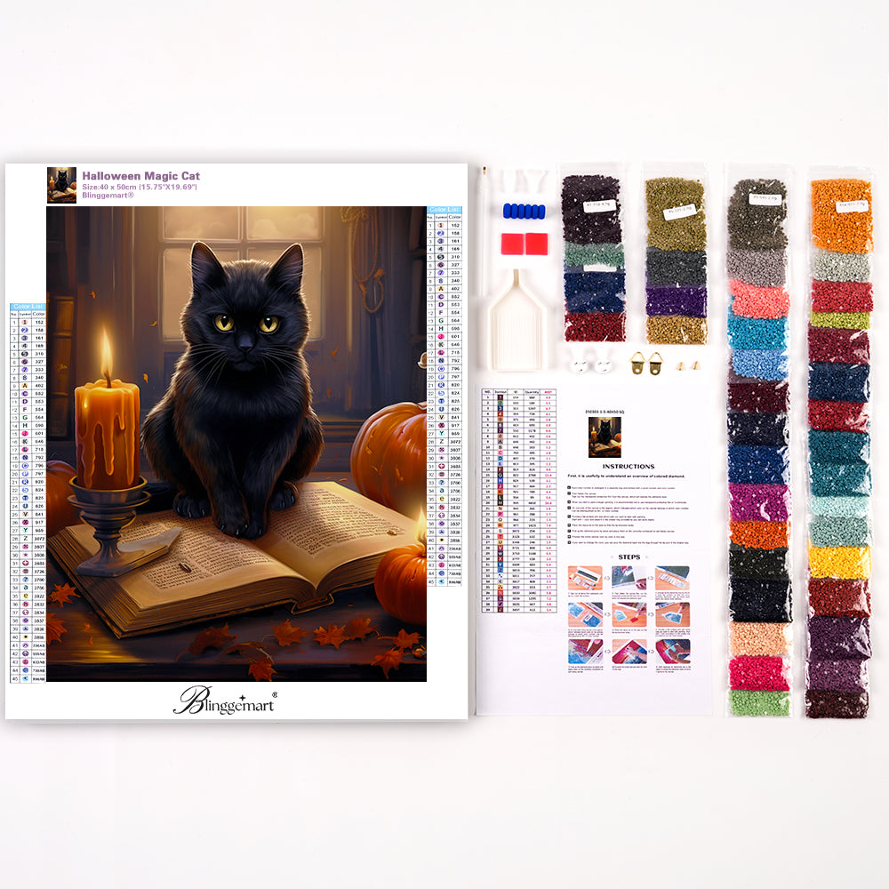 Halloween Magic Cat