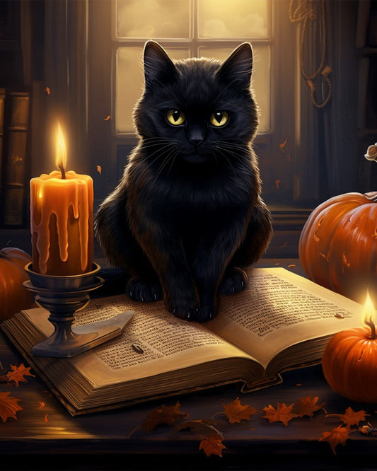 Halloween Magic Cat
