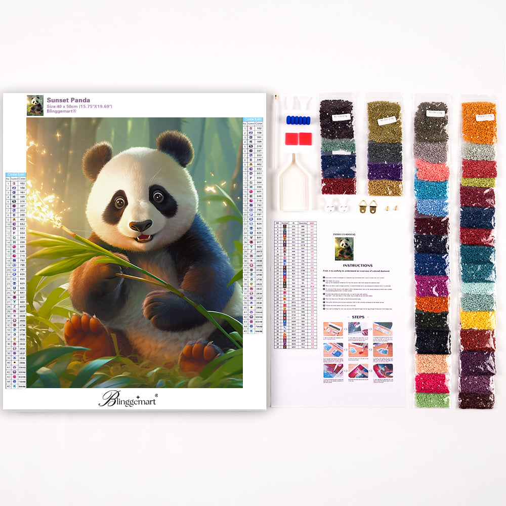 Sunset Panda