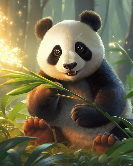 Sunset Panda