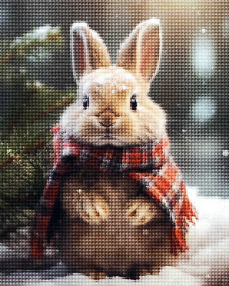 Winter Forest Bunny