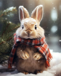 Winter Forest Bunny