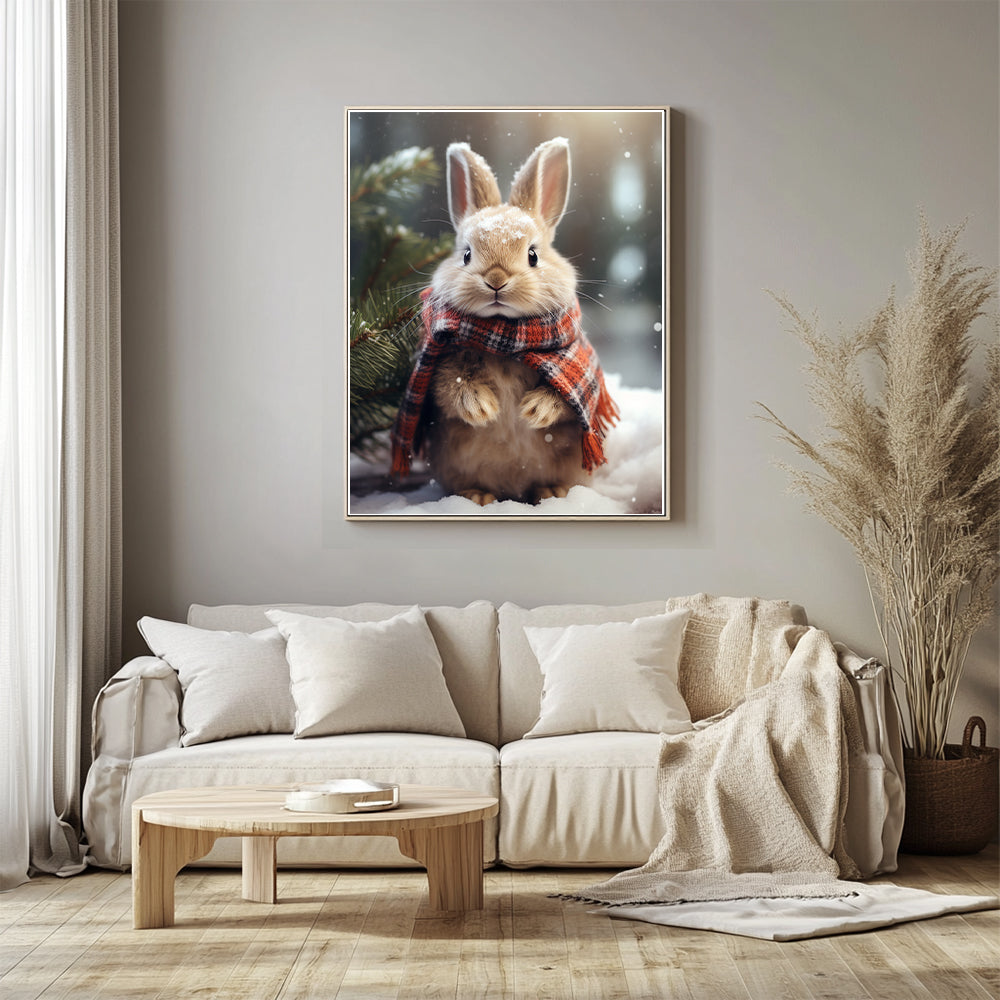 Winter Forest Bunny