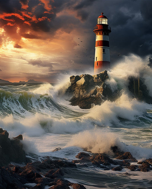 Stormy Lighthouse