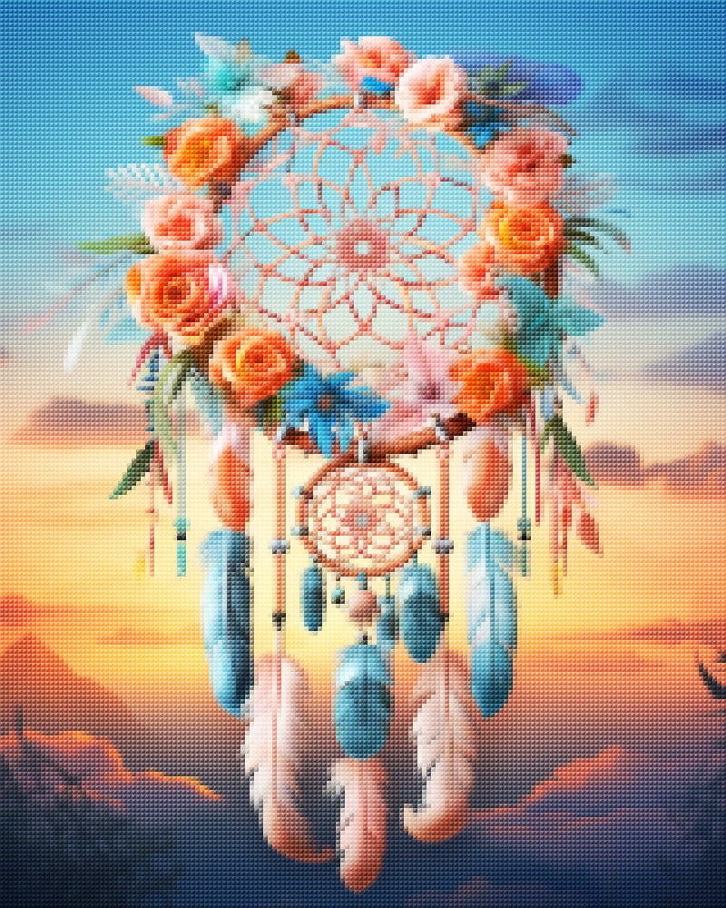 Floral Dreamcatcher