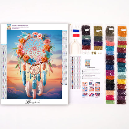 Floral Dreamcatcher