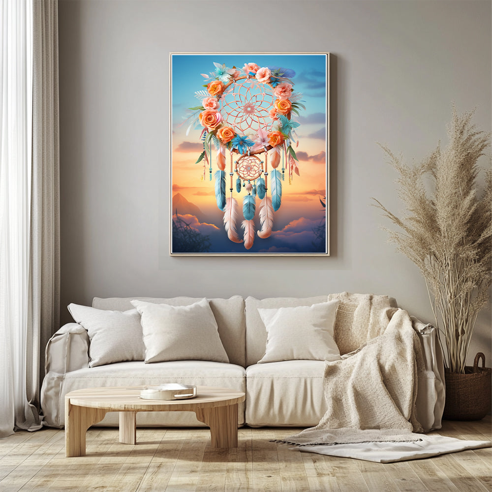 Floral Dreamcatcher