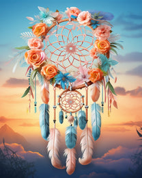 Floral Dreamcatcher