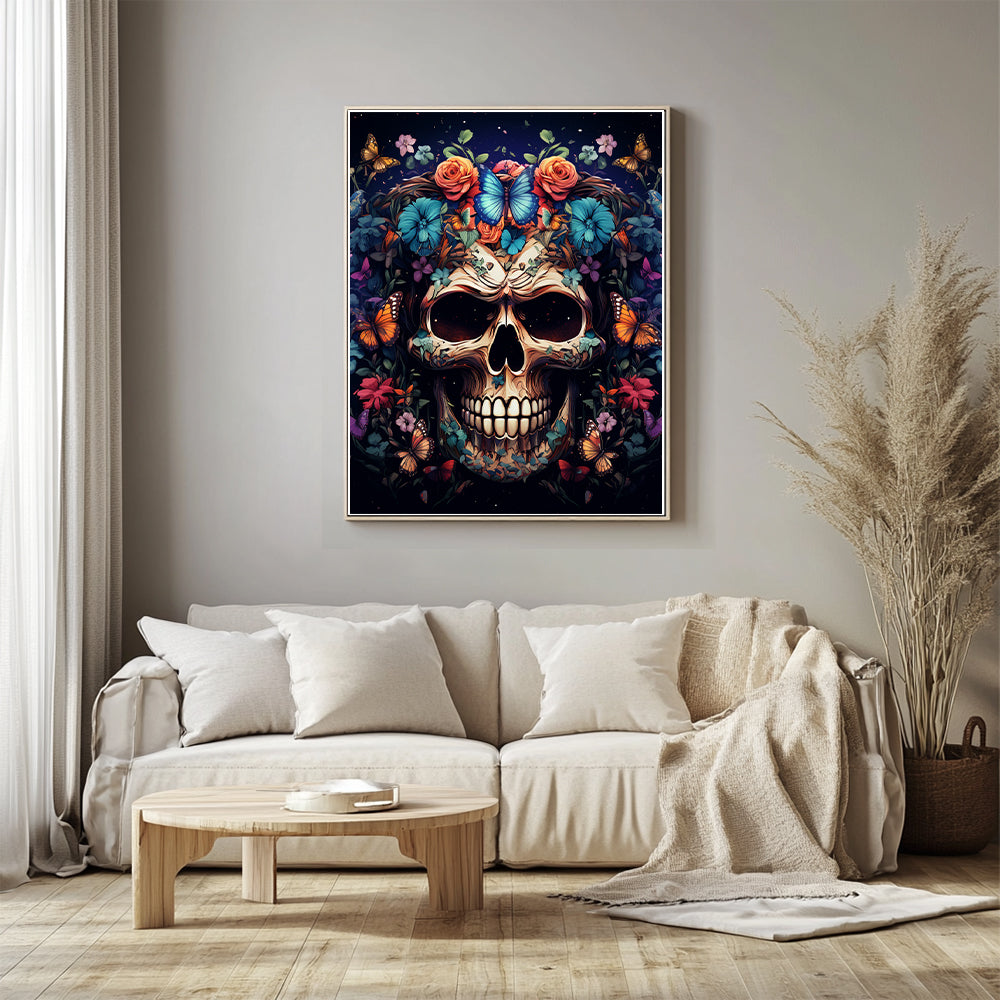 Butterfly Skull