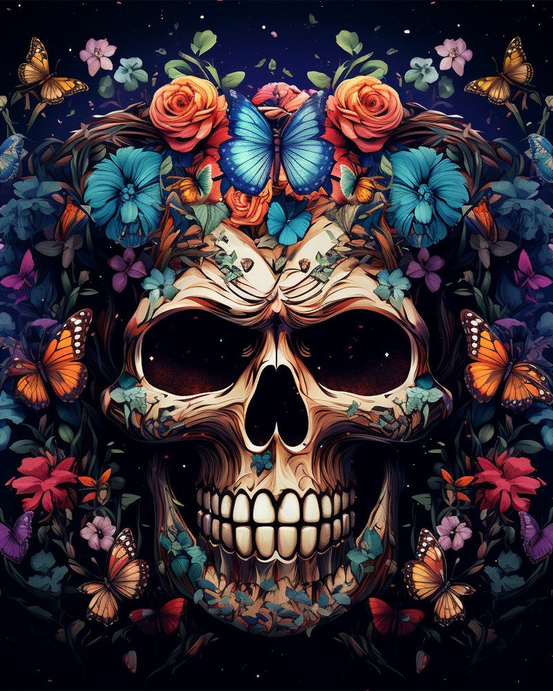 Butterfly Skull